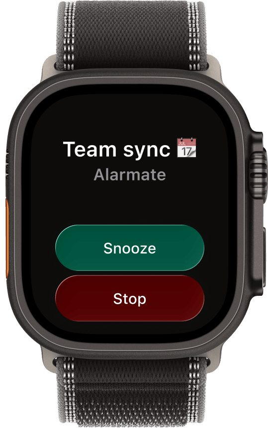 Apple Watch ready. <strong>Just works.</strong>