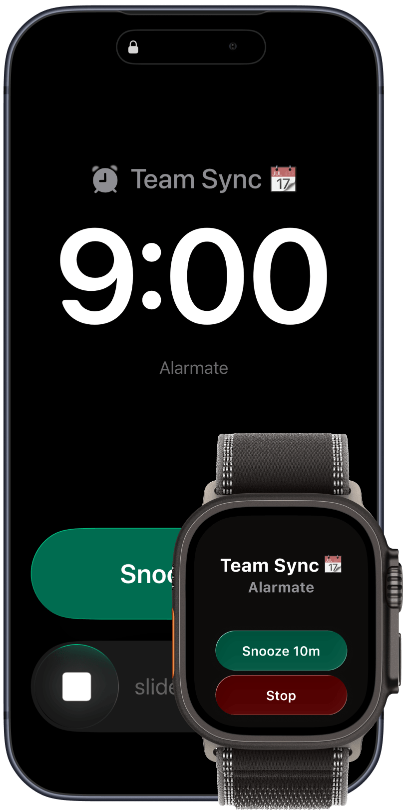 Apple Watch ready. Just works.