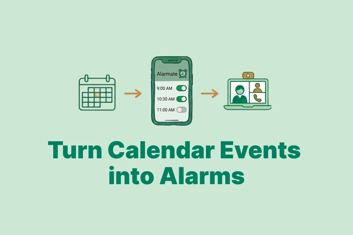 How to Turn iPhone Calendar Events Into Real Alarms